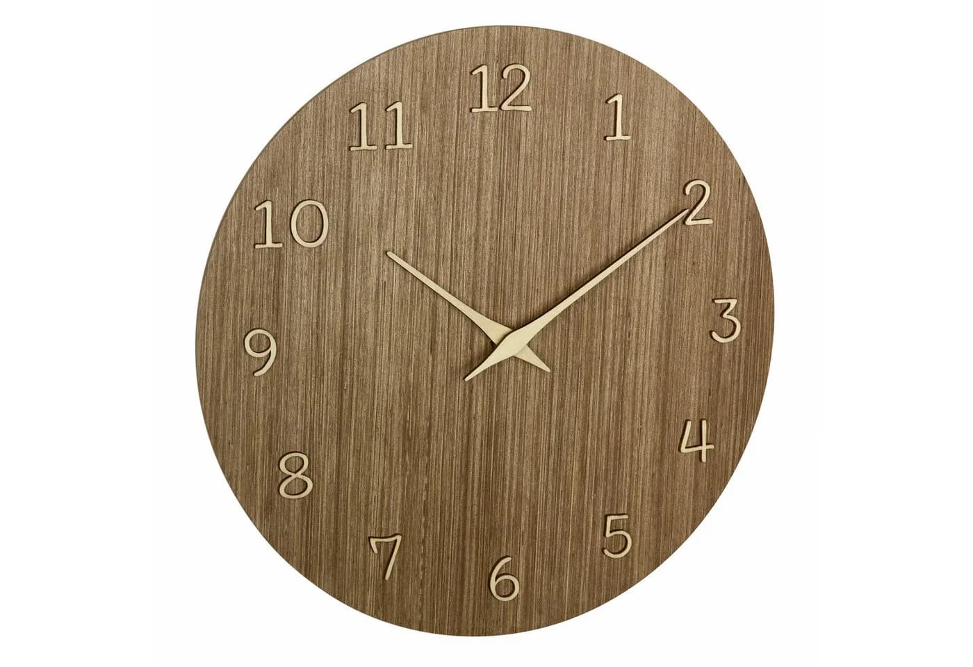 TFA Dostmann Wanduhr analog Holz 298mm 3D-Ziffern - Bild 3