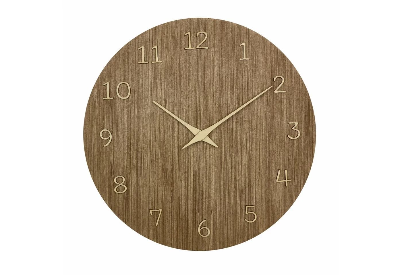 TFA Dostmann Wanduhr analog Holz 298mm 3D-Ziffern - Bild 4