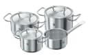 Zwilling Topf-Set Twin Classic 4-tlg. Silber Edelstahl Induktion Bild 2