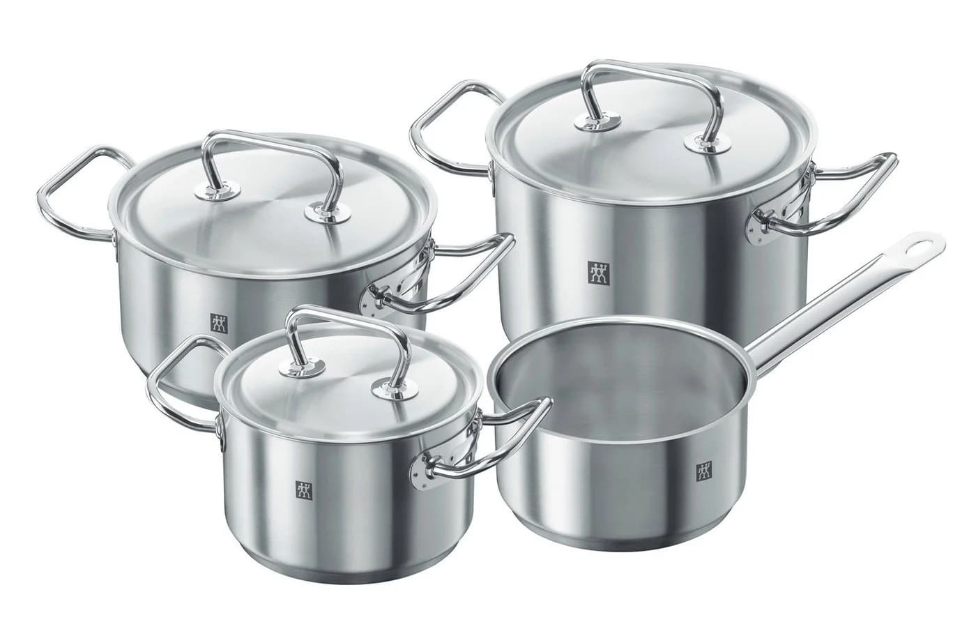 Zwilling Topf-Set Twin Classic 4-tlg. Silber Edelstahl Induktion - Bild 2