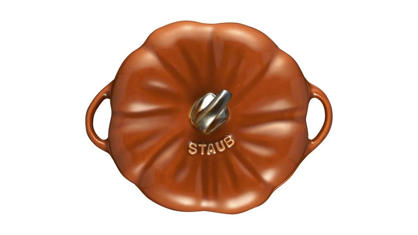 Staub Ceramique Cocotte 12 cm Kürbis Zimt Keramik - Bild 5