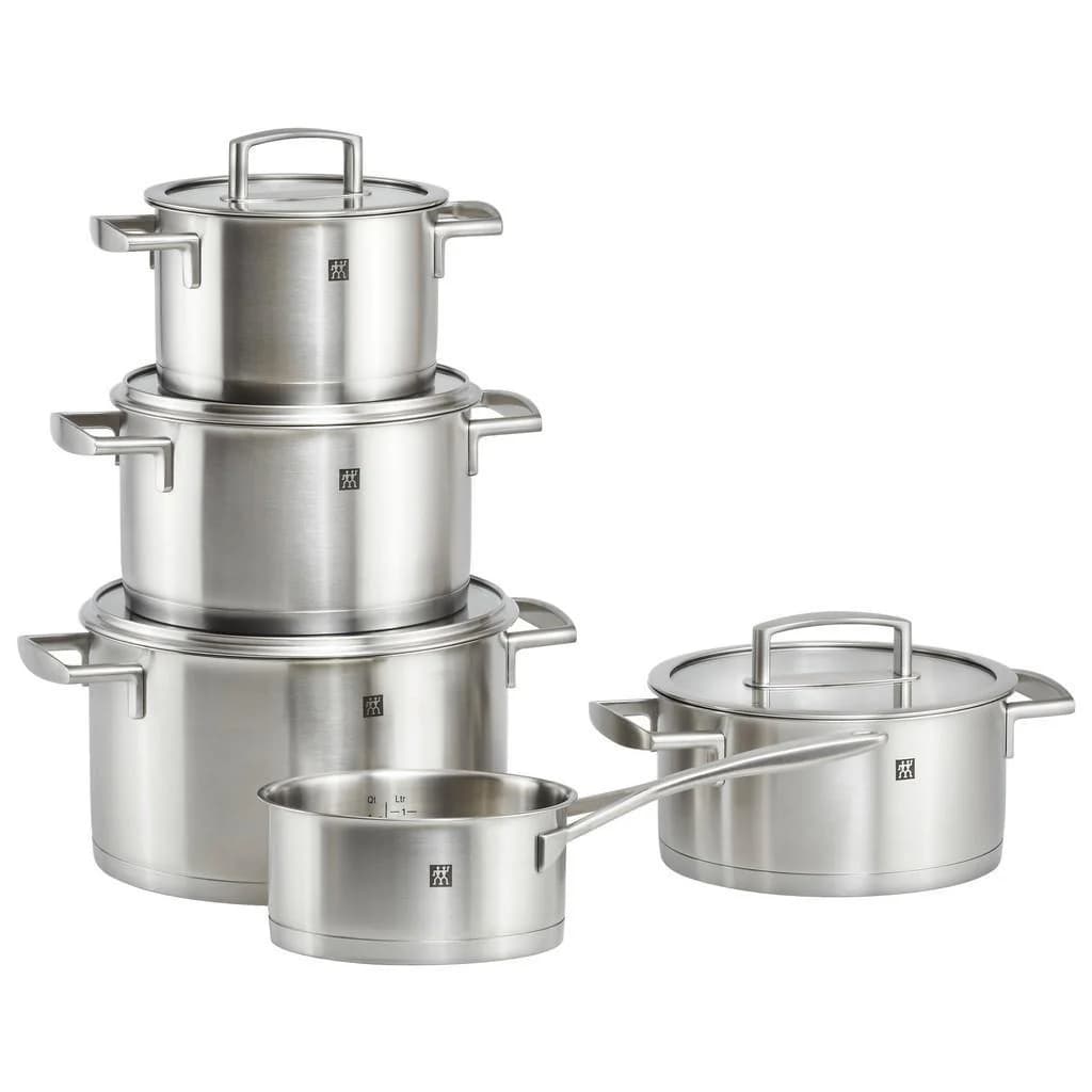 Zwilling Kochtopfset Vitality 5-teilig Edelstahl
