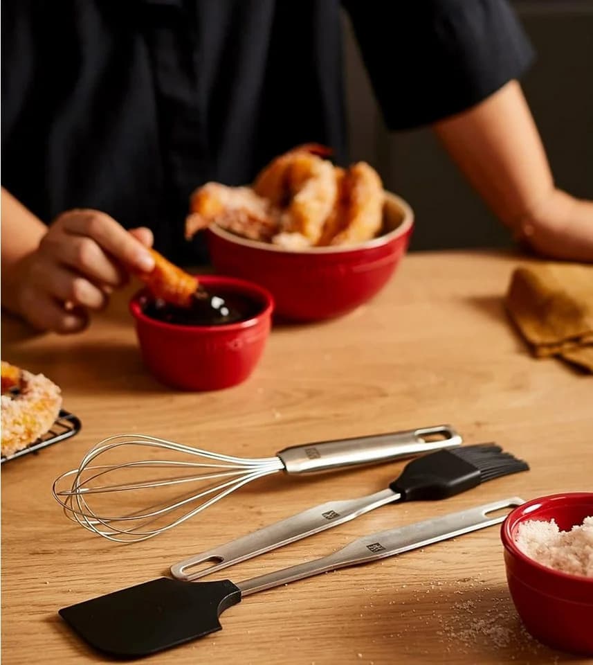 Zwilling Back-Set 3-tlg. Edelstahl mit Silikon