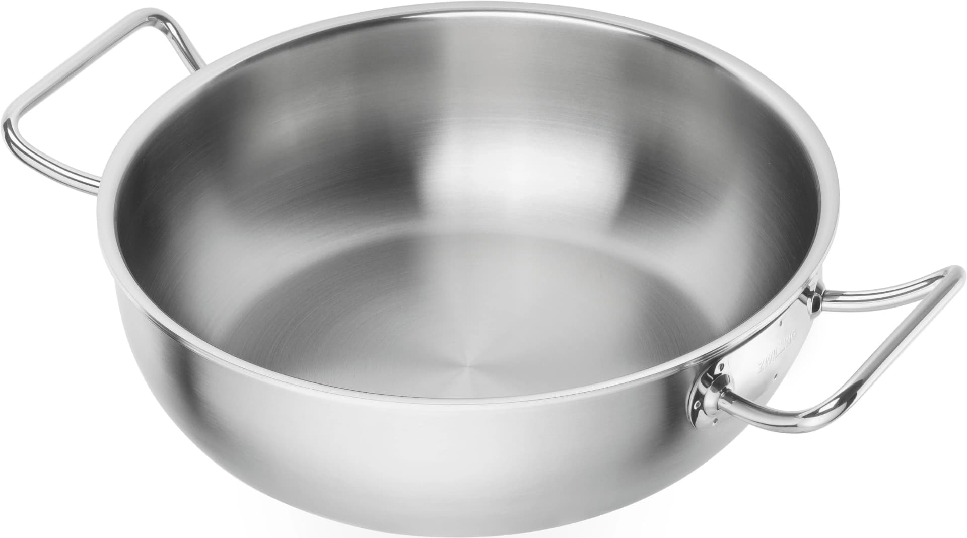 Zwilling Pro Wok 30 cm Silber Edelstahl Induktionsgeeignet