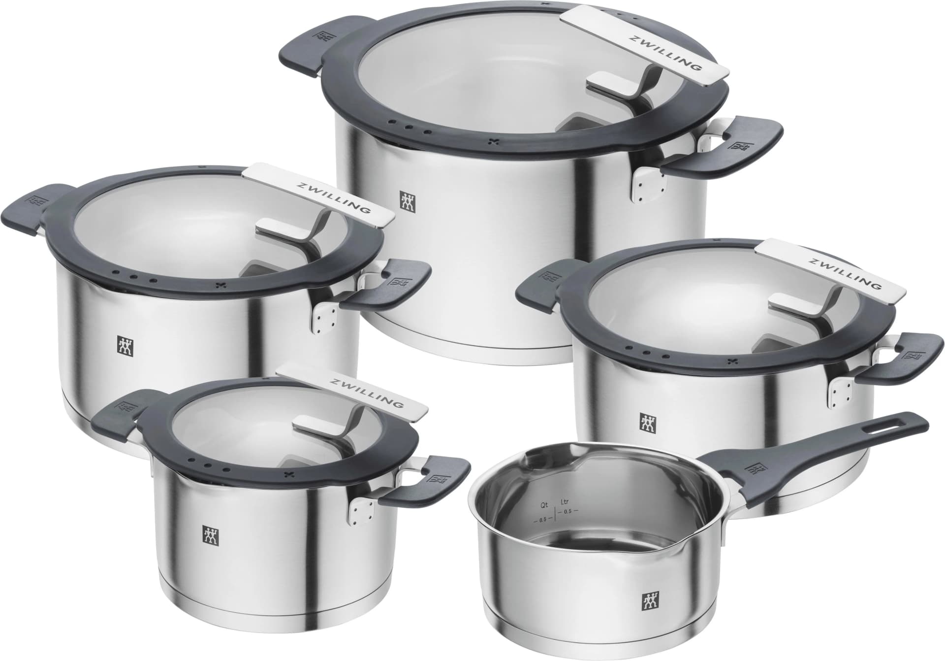 Zwilling Kochtopfset Simplify 5-teilig Edelstahl - Bild 2