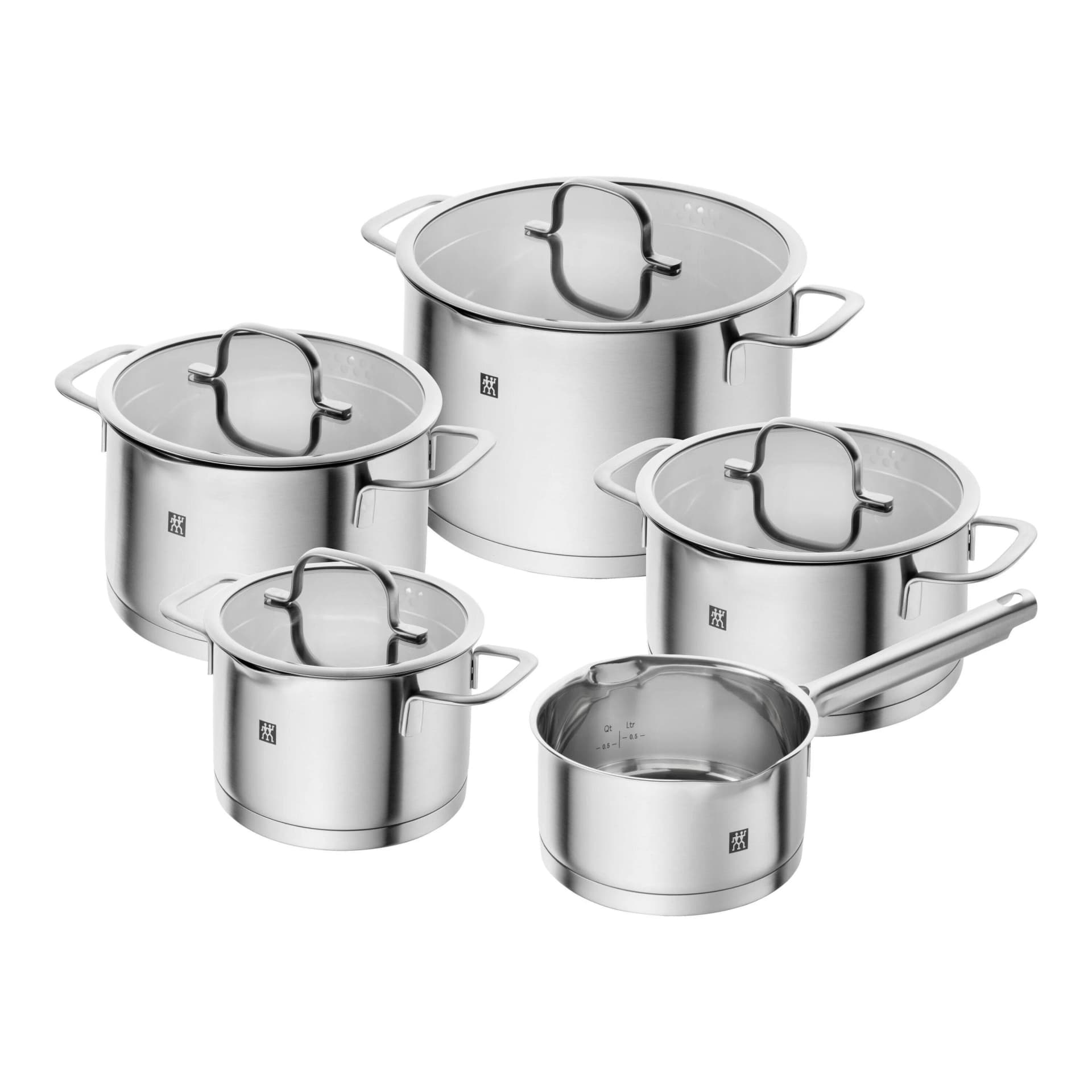 Zwilling Kochtopfset Trueflow 9-teilig Edelstahl - Bild 2
