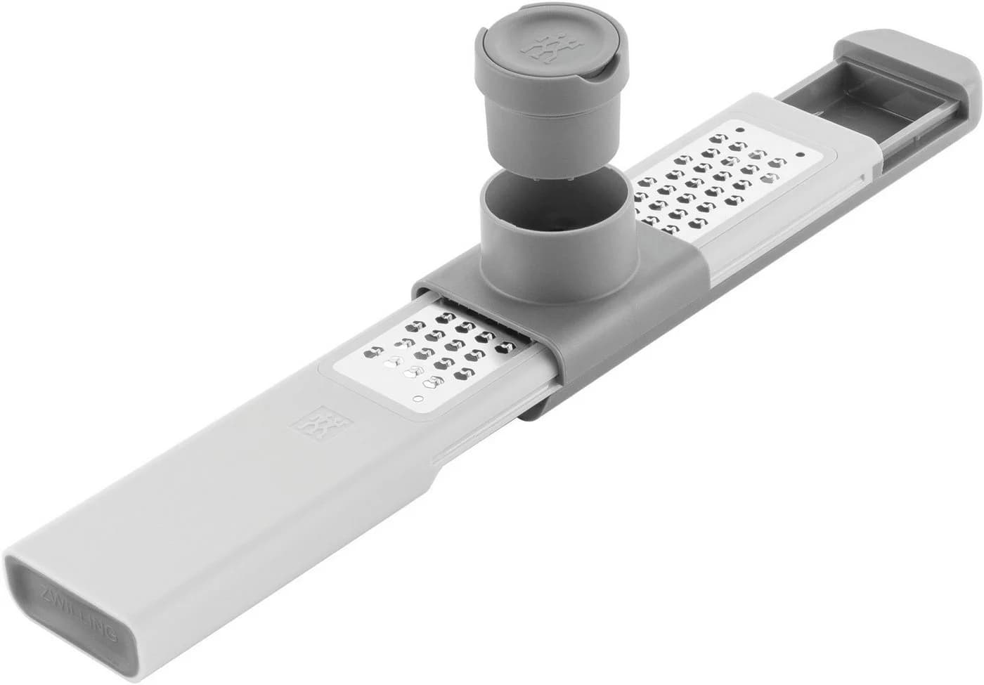 Zwilling Küchenreibe Feinreibe Zwei-Wege-Reibtechnologie Grau Edelstahl 18/10 - Bild 2
