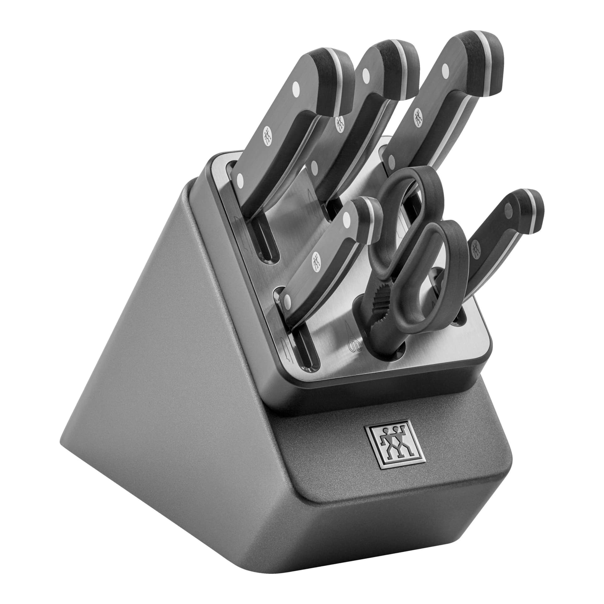ZWILLING Gourmet Messerblock selbstschärfend 7-tlg. Anthrazit