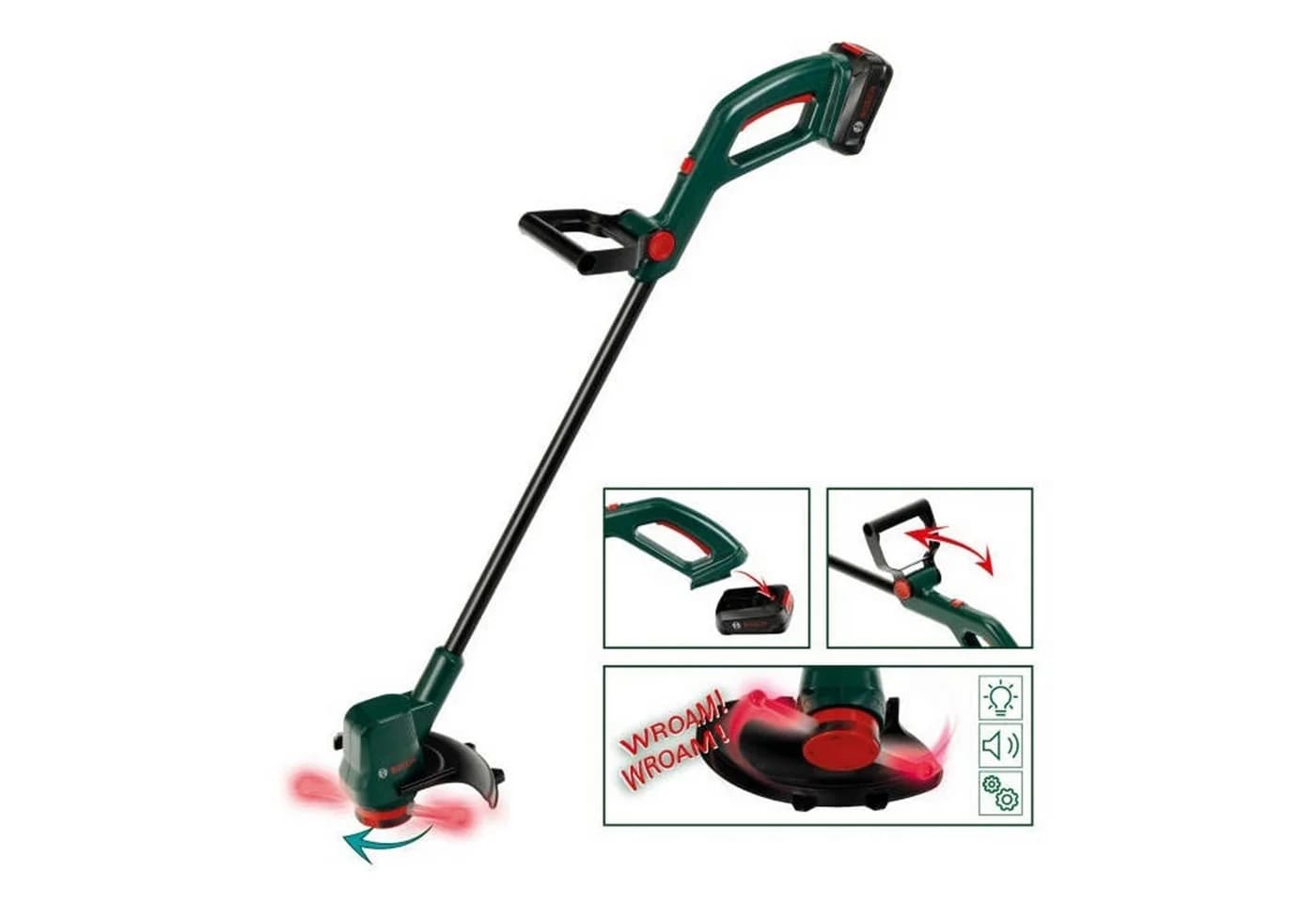 Klein Rasentrimmer Easy Cut Bosch Kinder-Rasentrimmer - Bild 5