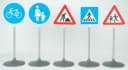 Klein Spiel-Verkehrszeichen Verkehrsschilder-Set B, 5 Schilder, Made in Germany Bild 2