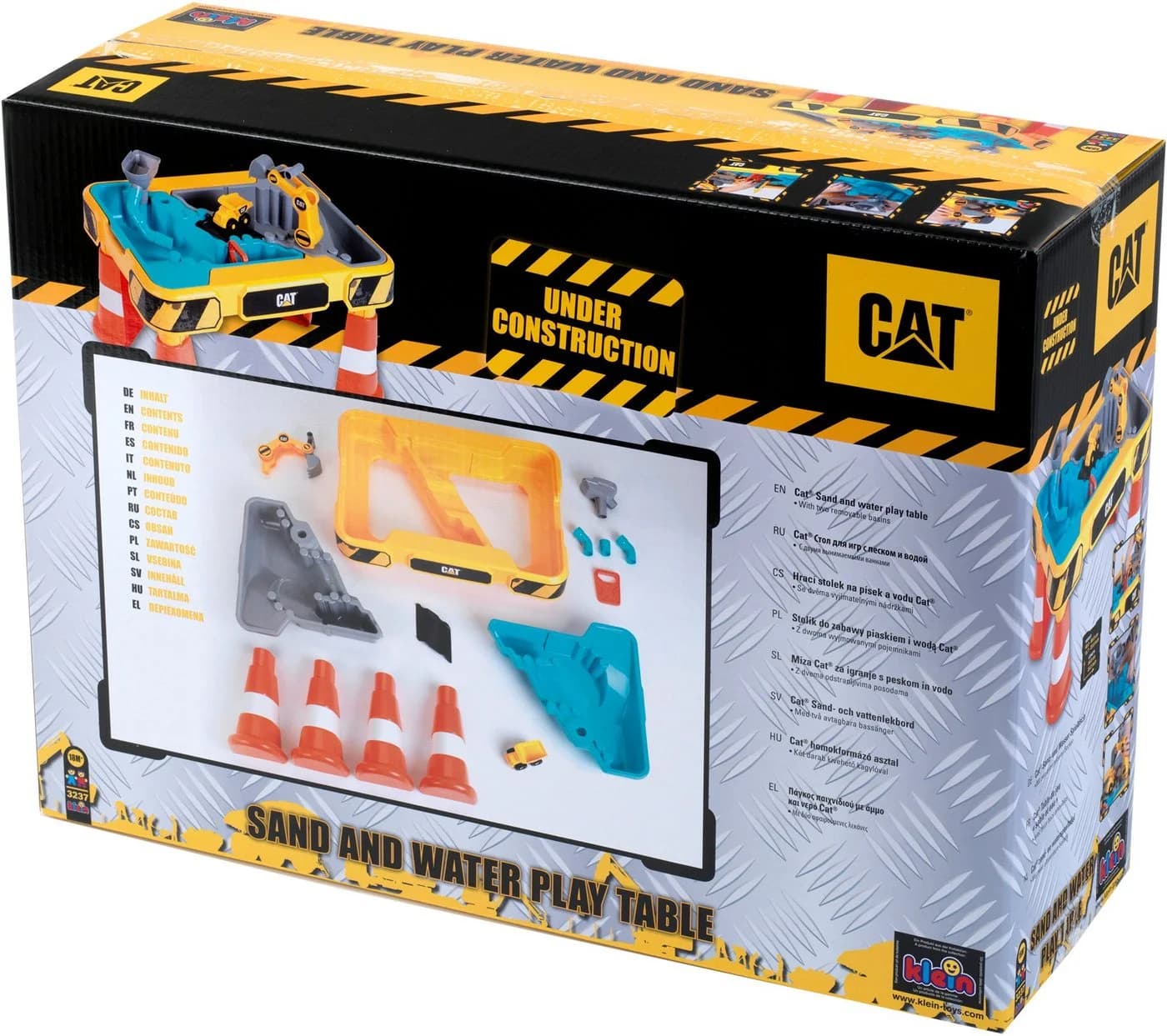 Klein Spieltisch CAT, Sand- und Wasserspieltisch Bunt - Bild 5
