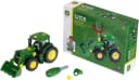 Klein Spielzeug-Traktor John Deere mit Frontlader Grün Bild 5