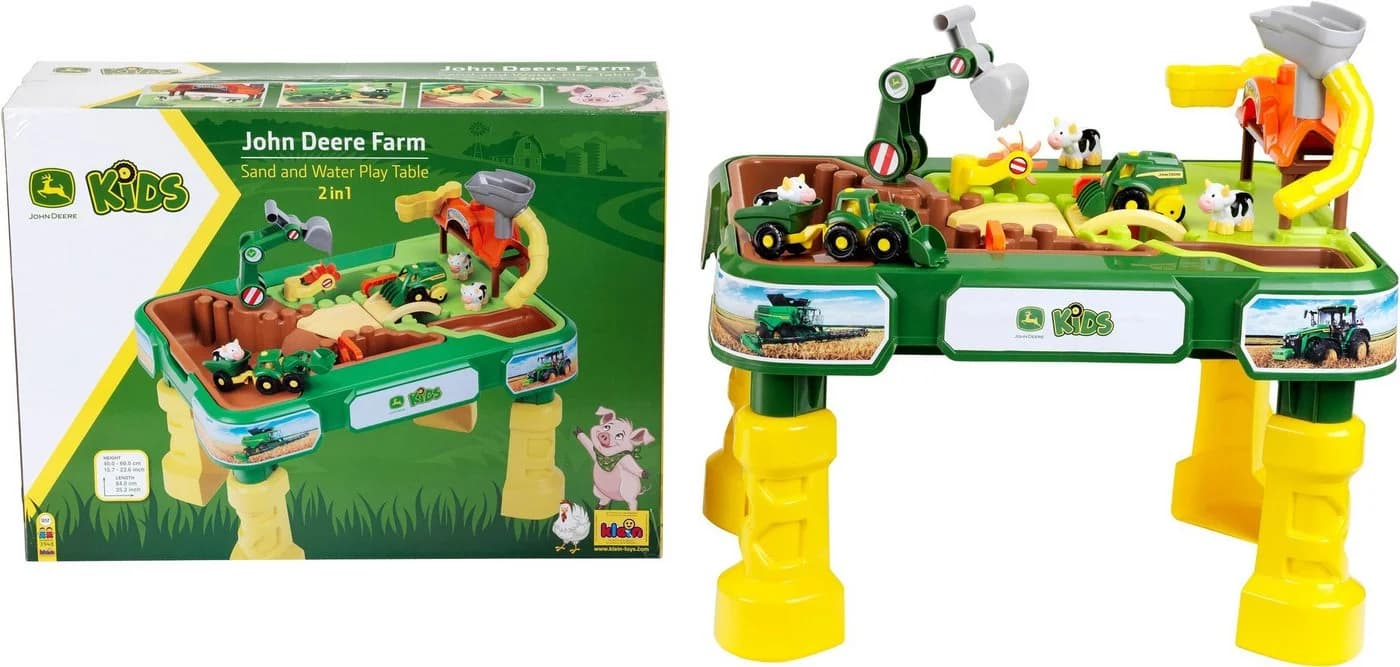 Klein Spieltisch John Deere 2in1 Farm Bunt - Bild 2