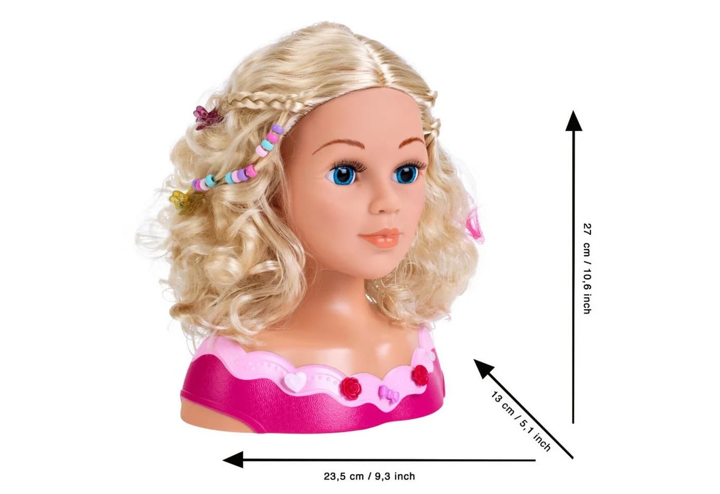 Theo Klein Schminkkopf Princess Coralie Emma Rosa/Weiss - Bild 3