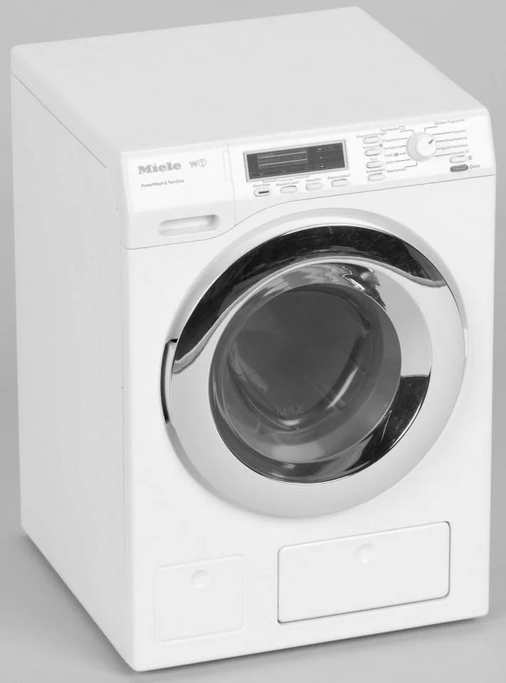 Klein Kinder-Waschmaschine Miele Design Weiß mit Wasserfunktion - Bild 2