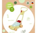 KLEIN Kinder-Rasenmäher Little Foot mit Grasfang grün/blau Bild 5