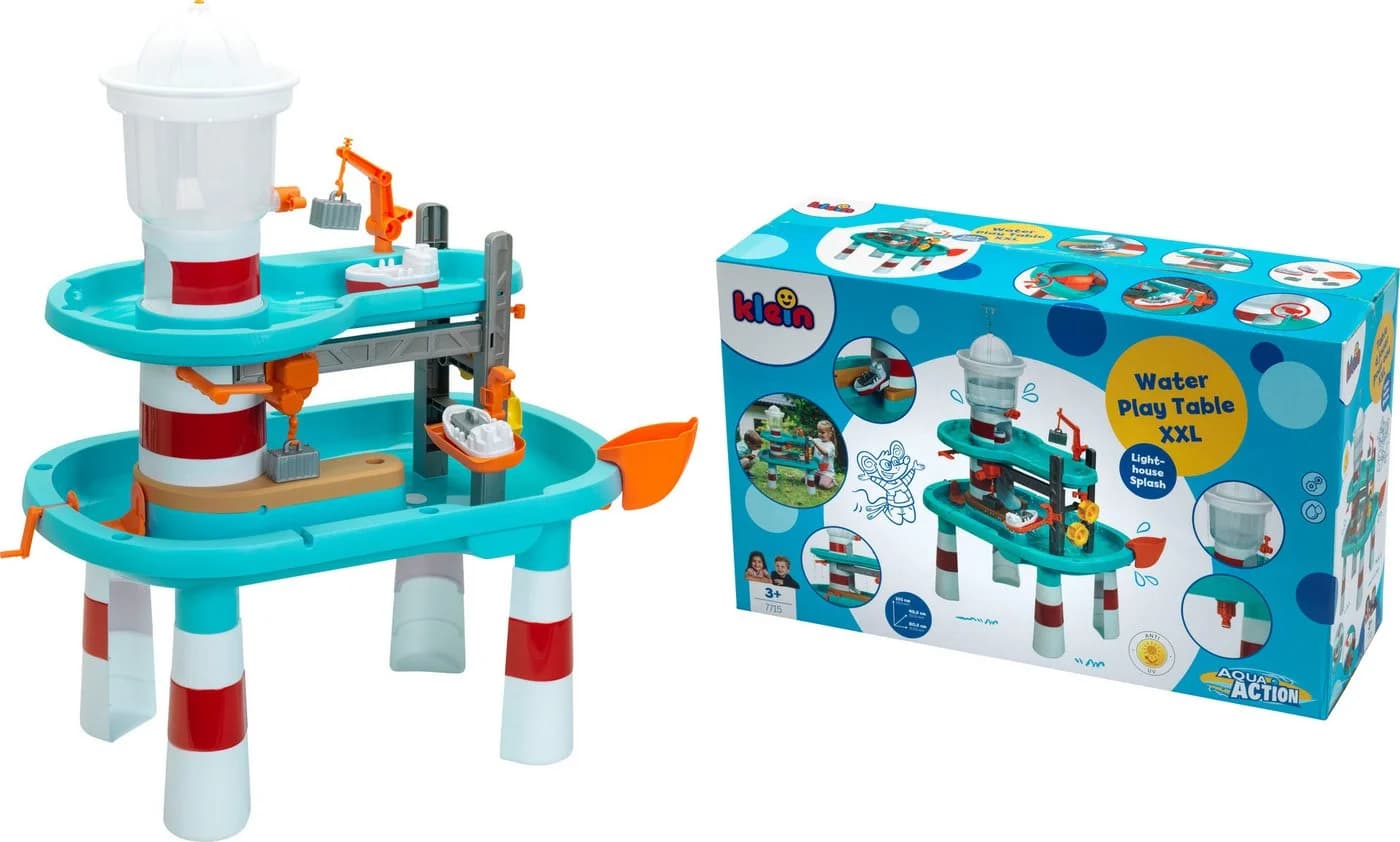 Klein Aqua Action Wasserspieltisch XXL Lighthouse Splash Bunt