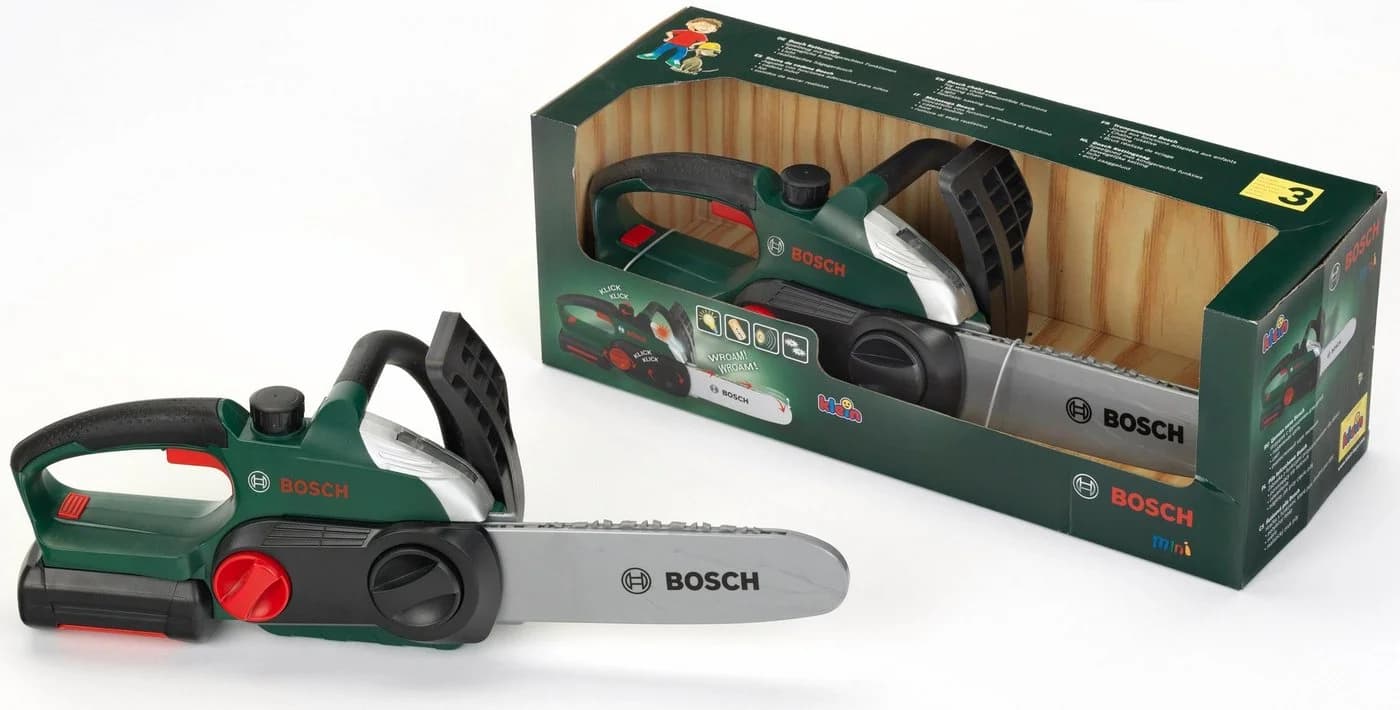 Theo Klein Spielzeug Kettensäge Bosch mit Sound & Licht - Bild 3
