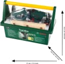 Klein Spielwerkzeugkoffer Bosch Werkzeug-Box Grün Bild 5