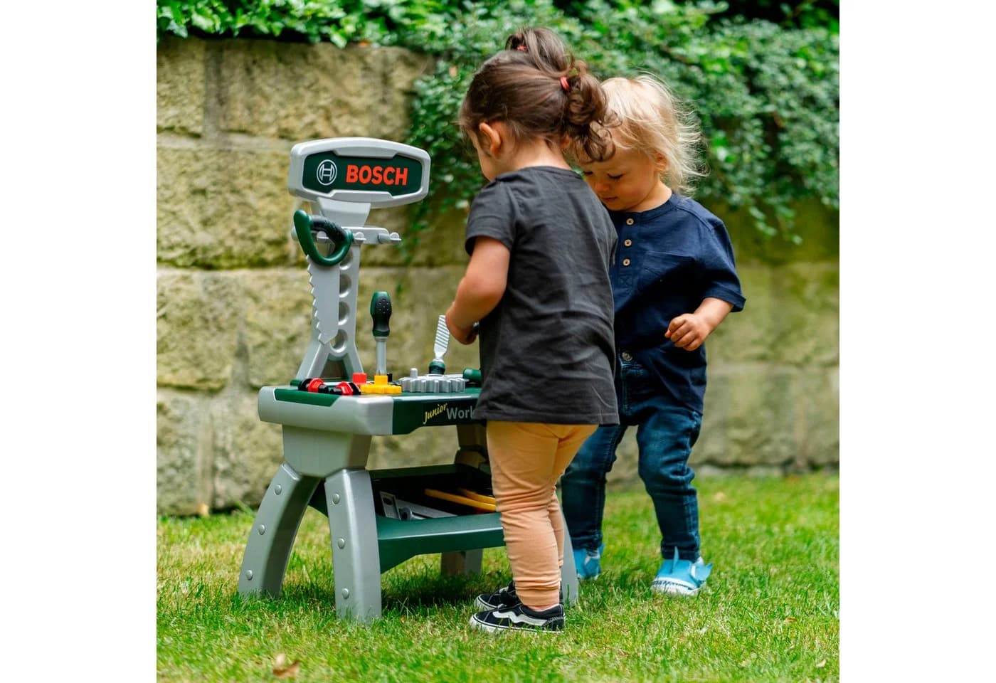 KLEIN Bosch Werkbank Junior Spielwerkbank Bunt - Bild 3