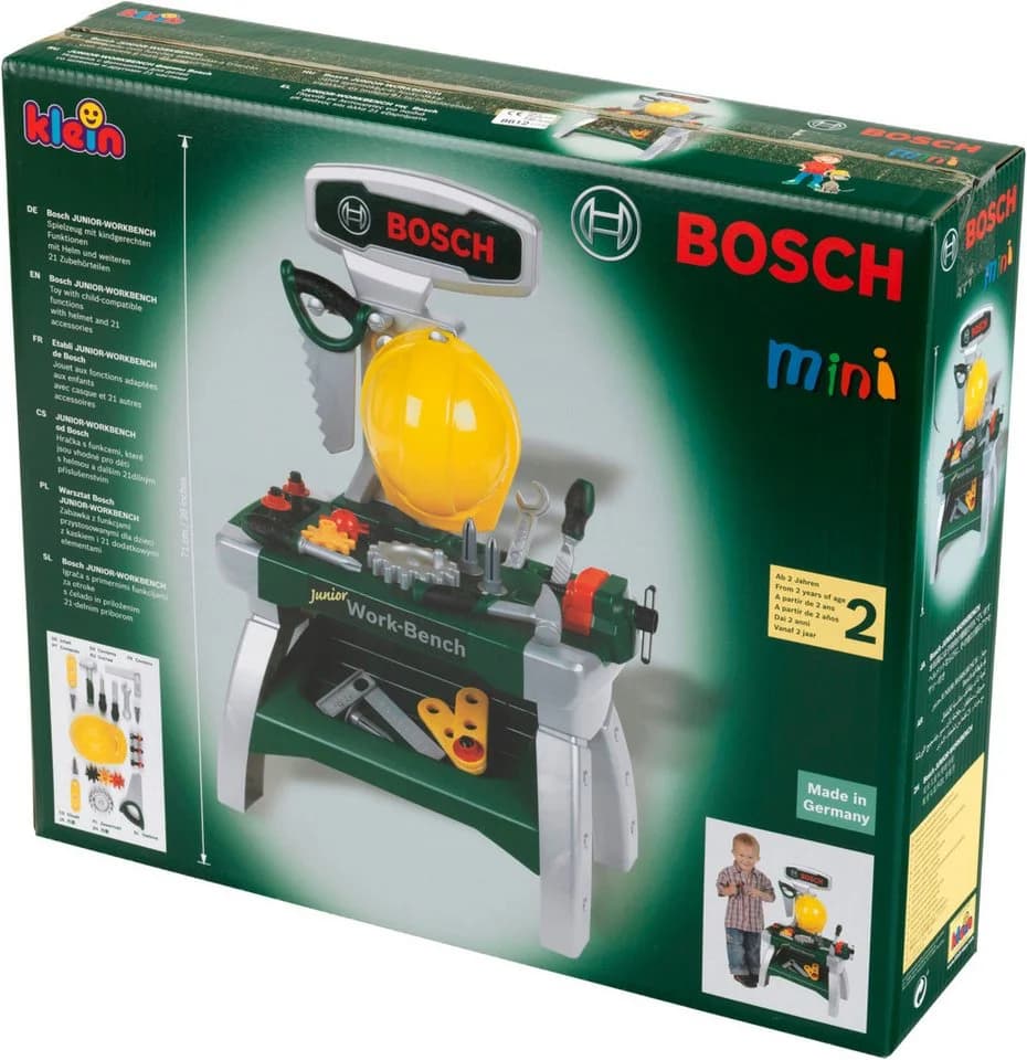 KLEIN Bosch Werkbank Junior Spielwerkbank Bunt - Bild 4
