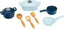 KLEIN Spiel-Kochgeschirr Emma's Kitchen 9-tlg. Blau Kunststoff Made in Germany Bild 2