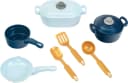 KLEIN Spiel-Kochgeschirr Emma's Kitchen 9-tlg. Blau Kunststoff Made in Germany Bild 3