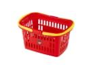 Theo Klein Spiel-Einkaufswagen Kinder-Einkaufskorb Rot/Gelb Bild 1