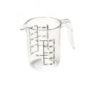 axentia Messbecher 500 ml Kunststoff Transparent mit Ausguss Bild 2