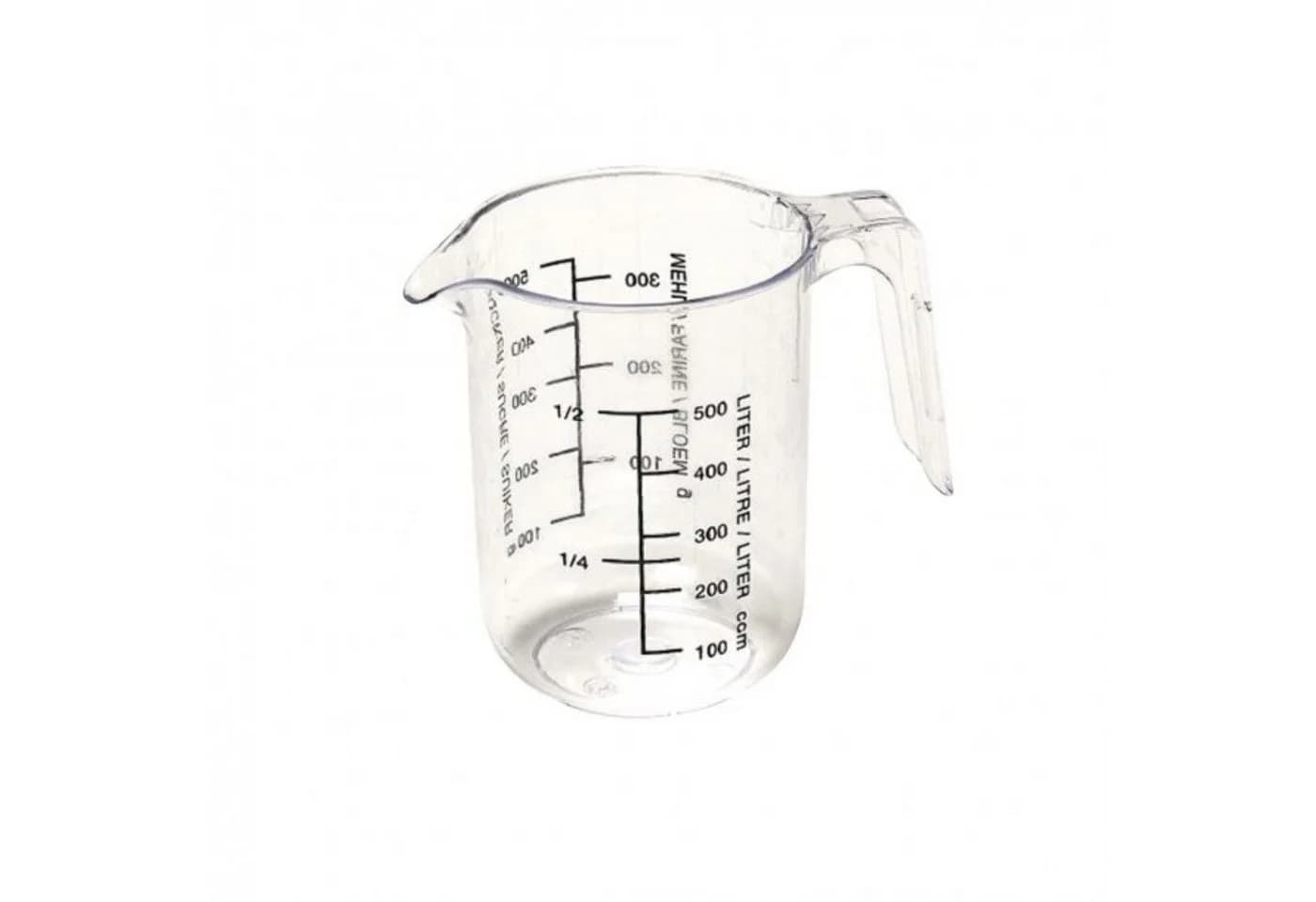 axentia Messbecher 500 ml Kunststoff Transparent mit Ausguss - Bild 3