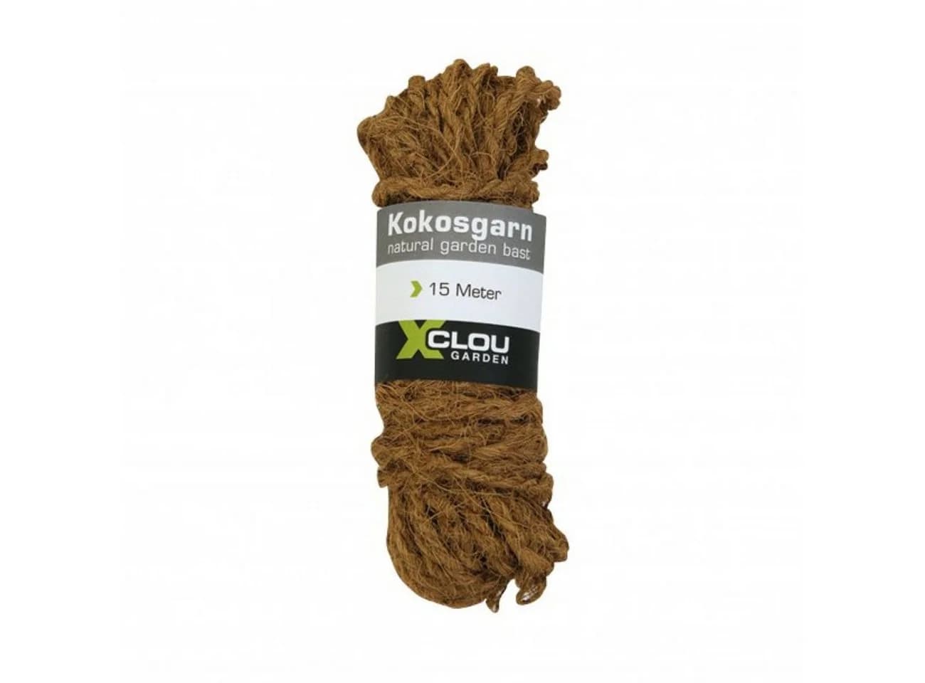 XCLOU Anbindestrick Natur-Kokosgarn 15 m Baumanbinder - Bild 2