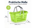 Testrut Wäschekorb Farbenfroh Kunststoff 60 cm Robust und Praktisch Bild 5
