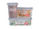 axentia Frischhaltedose 4,7L Transparent Kunststoff Luftdicht Bild 1