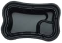 Wacredo Fertigteich Teichschale PE 750 Schwarz Bild 1