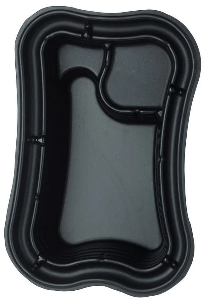 Wacredo Fertigteich Teichschale PE 750 Schwarz - Bild 2