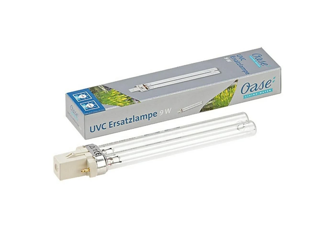 Oase UVC-Leuchtmittel 9 Watt Ersatzlampe Algenstopp