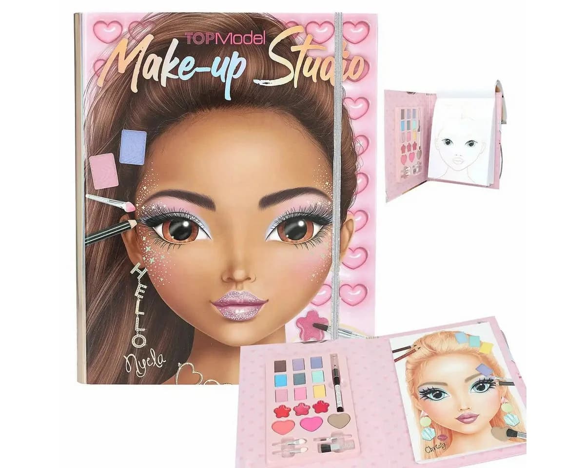 Depesche TOPModel Make-up Studio - Kreatives Schmink-Set für Kinder