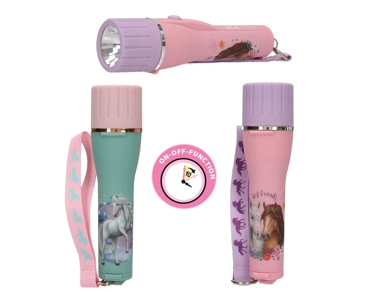 Depesche Spiel Miss Melody Taschenlampe mit Timer Rosa