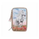 Depesche 3-Fach Federtasche Miss Melody Poppy Sand Beige Bild 1