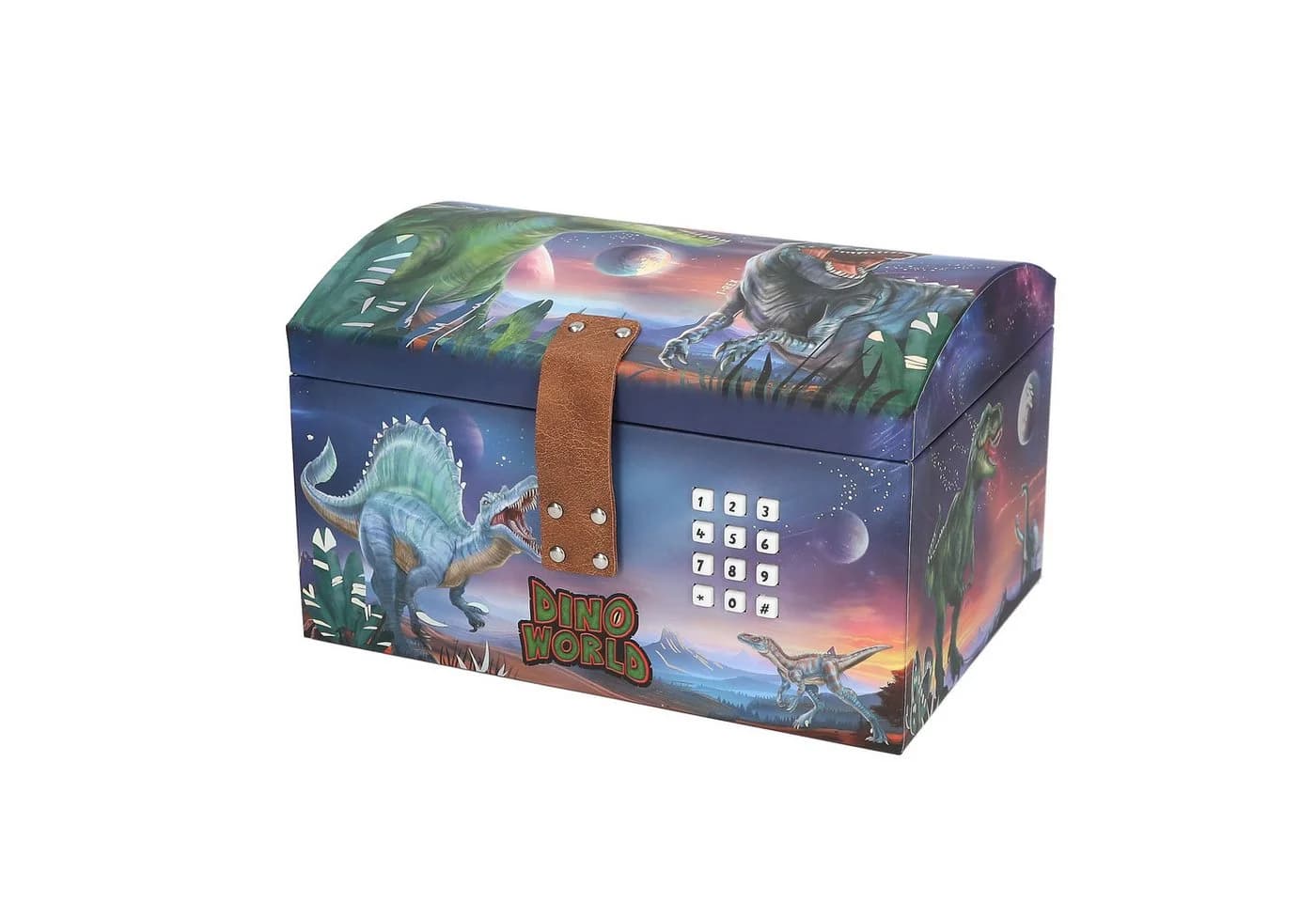 Depesche Schatzkiste DINO World mit LED Code und Sound