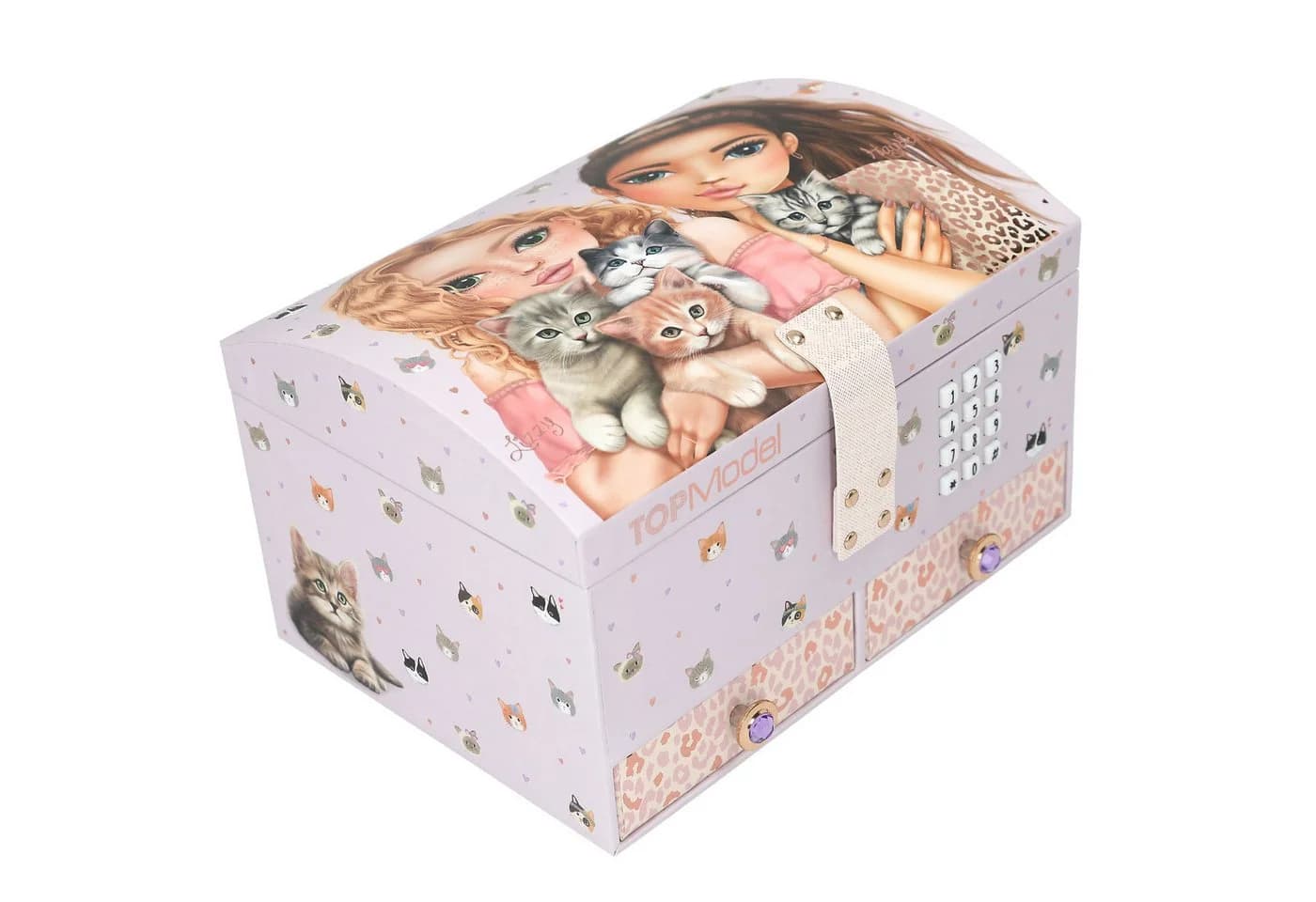 Depesche TOPModel Schmuckkästchen CAT LOVE mit Code und Sound rosé - Bild 4
