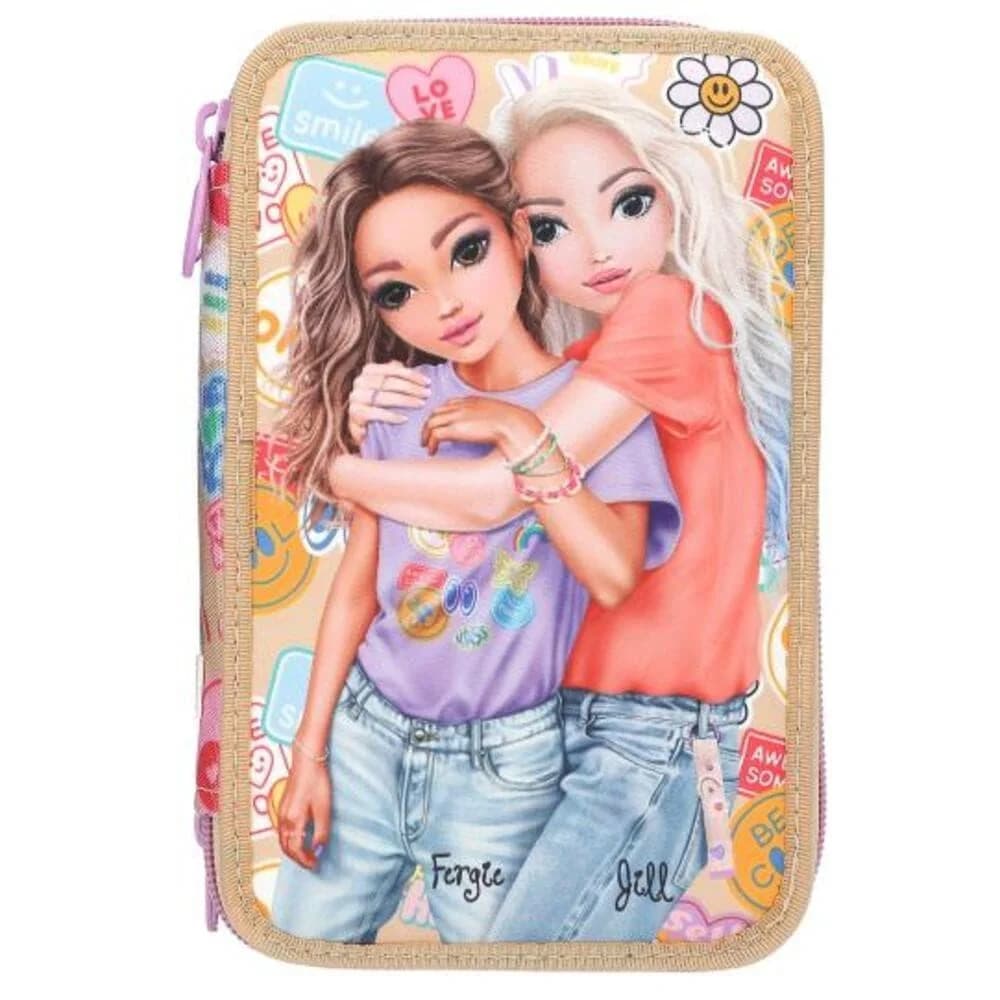 Depesche 3-Fach Federtasche GIRL POWER inkl. Stifte - Bild 2