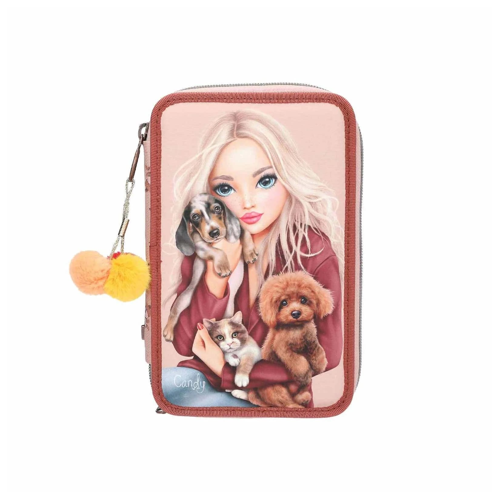 Depesche 3-Fach Federtasche FUR-EVER FRIENDS TOPModel