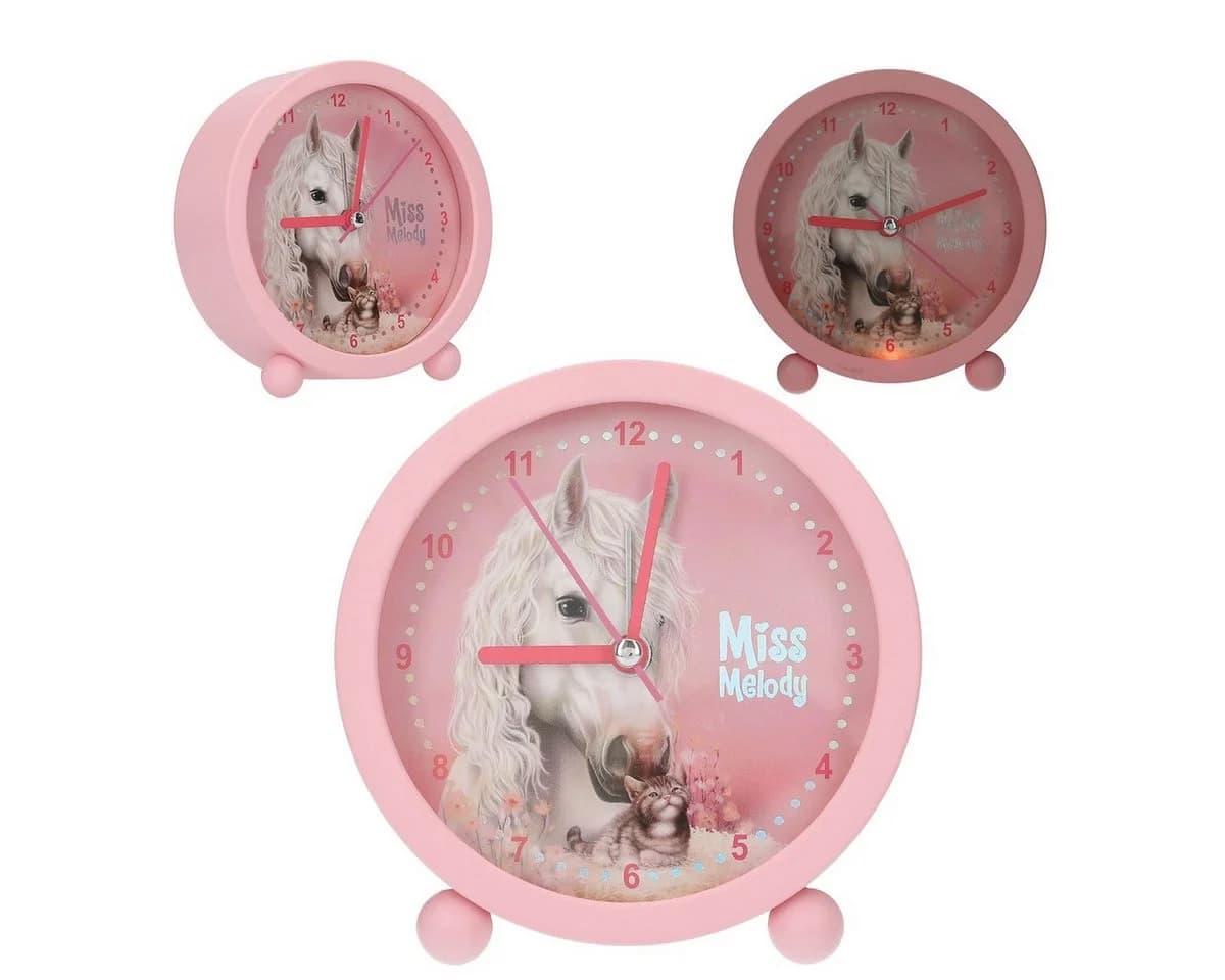 Depesche Miss Melody Kinderwecker mit Öhrchen & Lichtfunktion