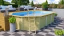 Achteckpool KARIBU PALMA Set A Bild 3