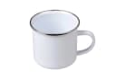 GRÄWE Emaille-Tasse 300 ml Weiß Camping Bild 2