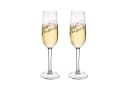 GRÄWE 2er Set Sektglas "Just Married" 210 ml Glas Bild 1