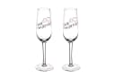 GRÄWE 2er Set Sektglas "Just Married" 210 ml Glas Bild 2