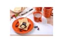 GRÄWE Stapelbecher emailliert 8 cm rot-orange Stahlblech Bild 3