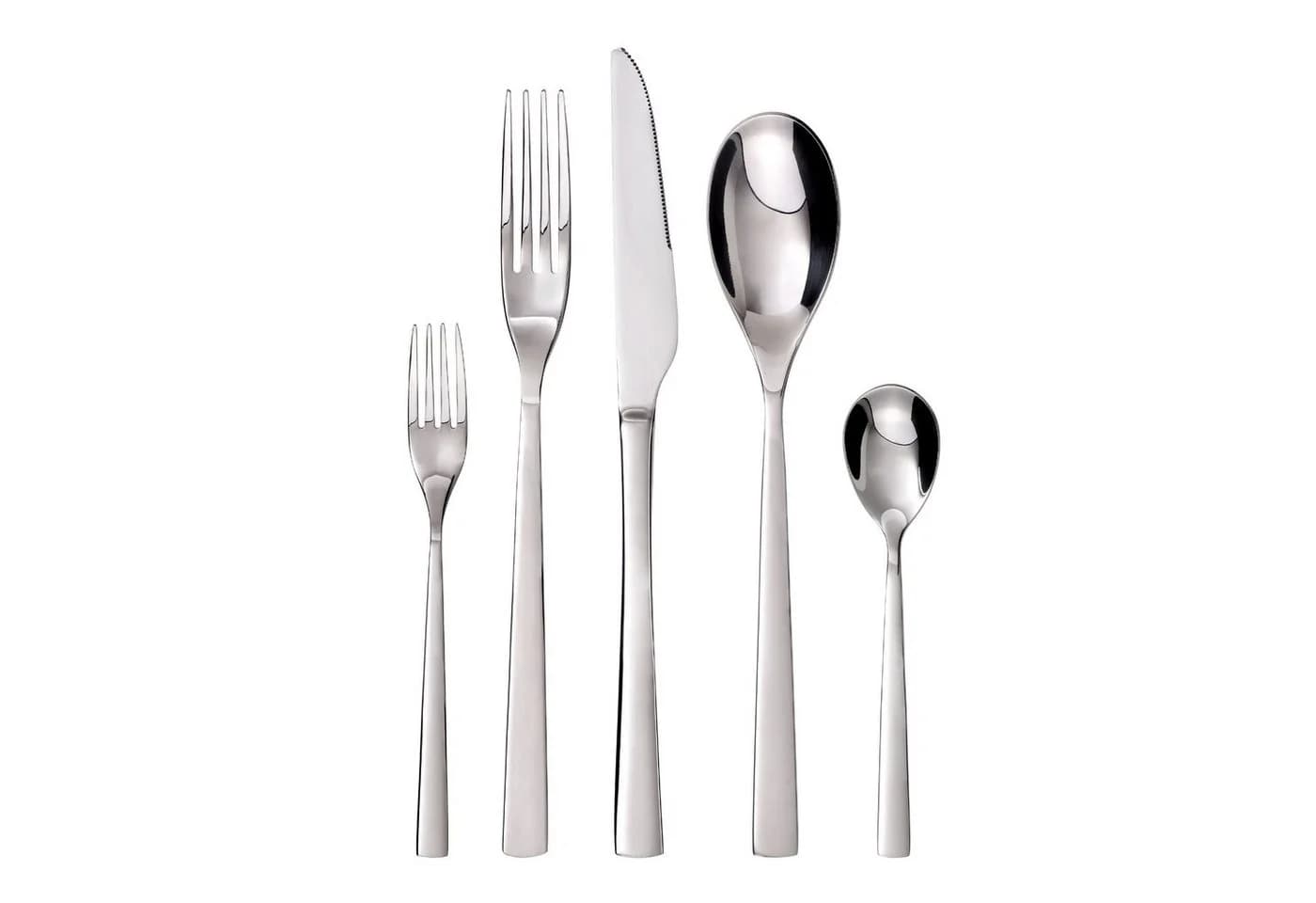 GRÄWE Besteck-Set Porto 10-teilig Edelstahl Silber - Bild 2